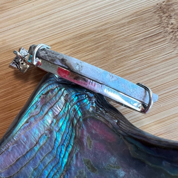 Larimar Silver Pendant - Picture 3 of 6